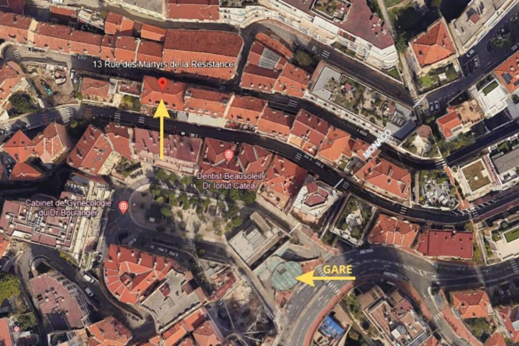 Centre Ville, Pres De Casino Et Gare De Monaco Appartement